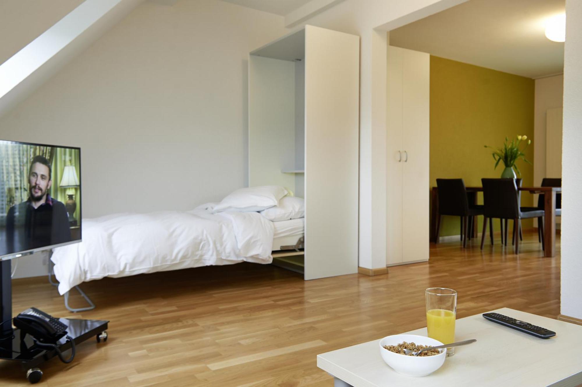 Residence Apartments By Hotel Du Commerce Базель Номер фото